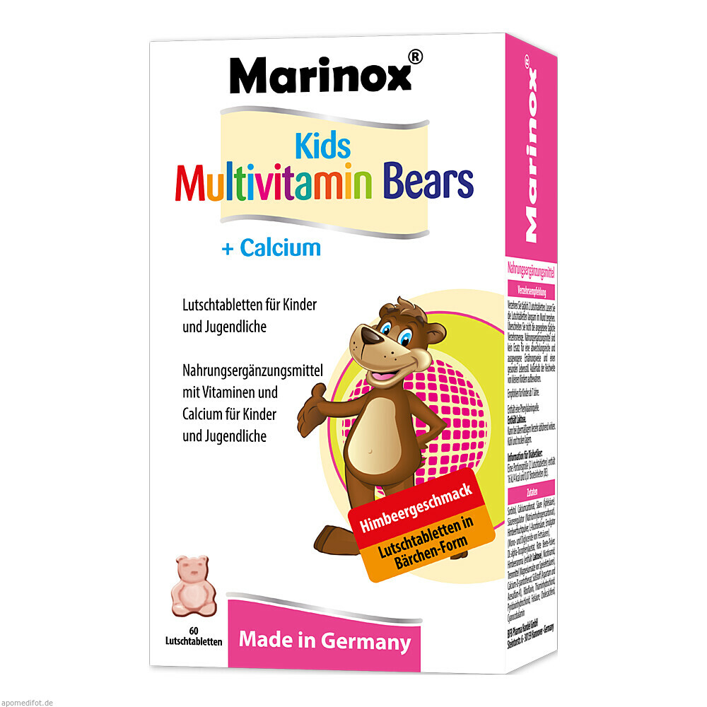 Kids Multivitamin Bärchen + Calcium Marinox