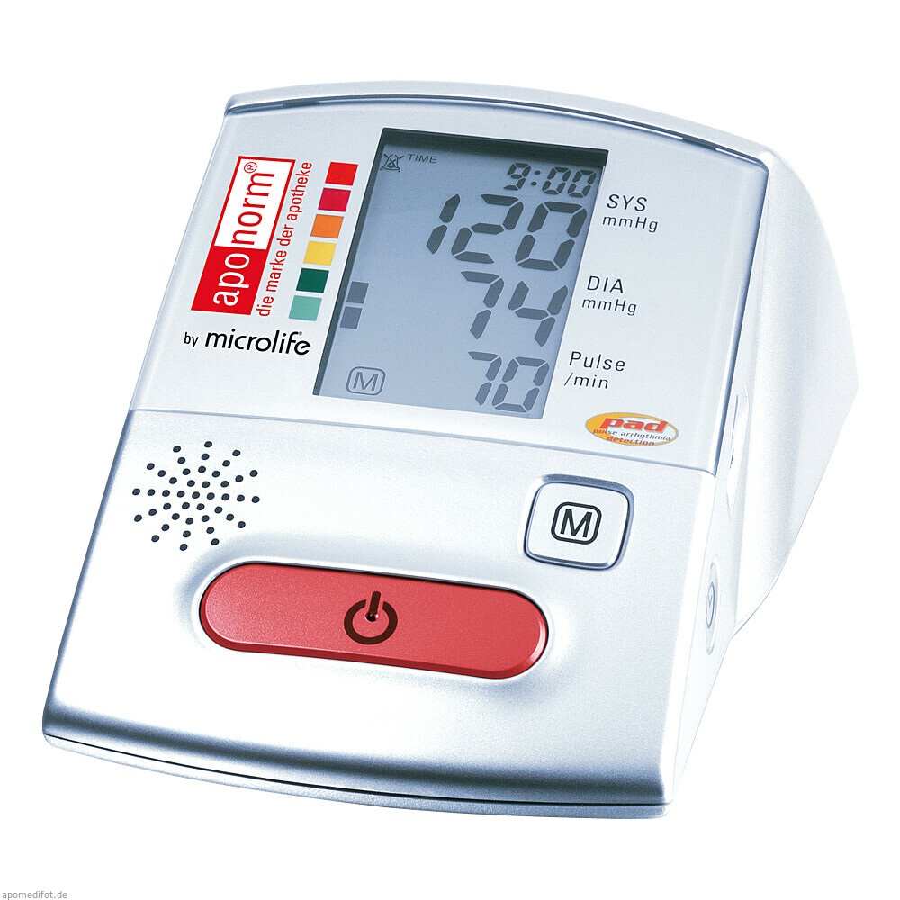 APONORM Blutdruck Messgerät Basis Voice Oberarm