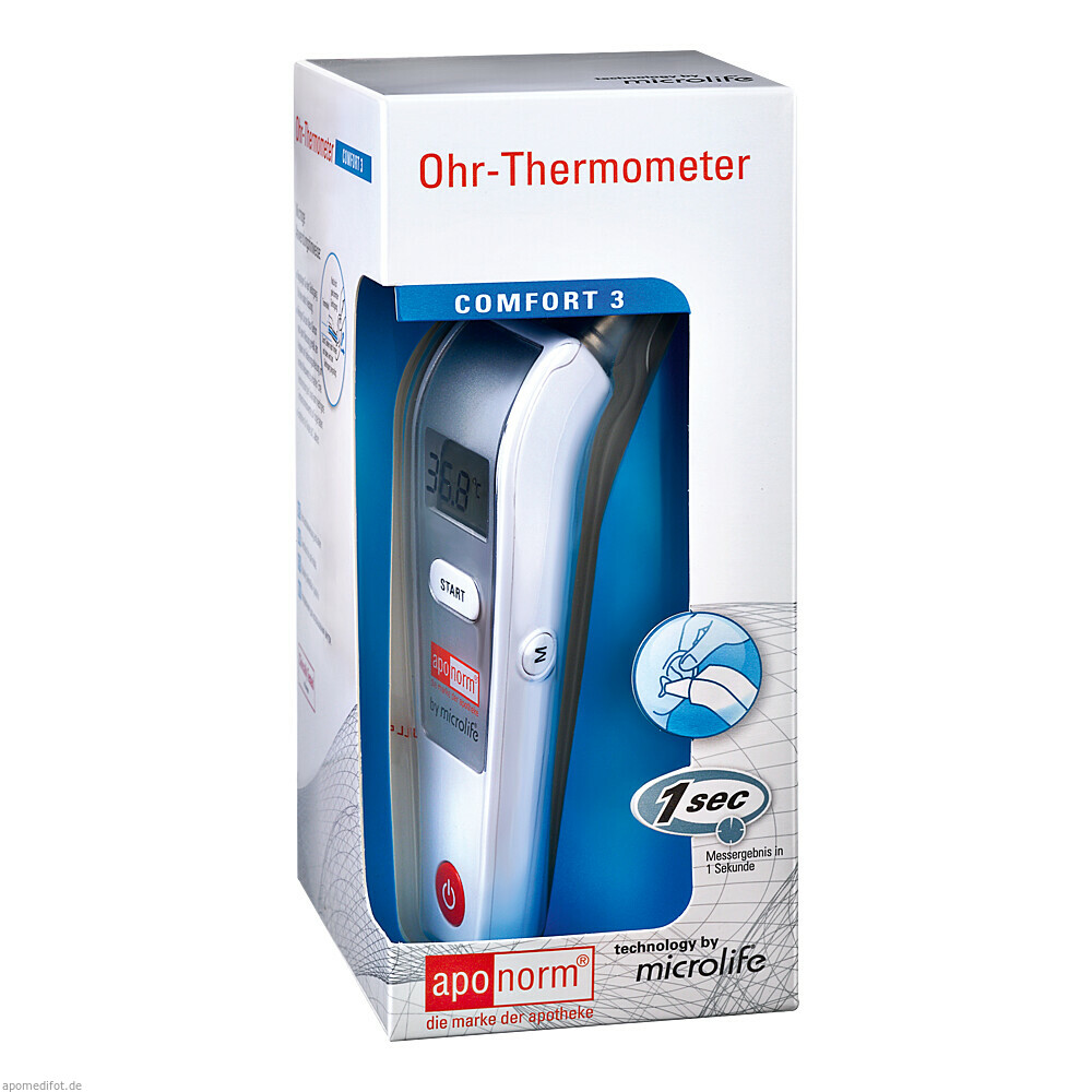 APONORM Fieberthermometer Ohr Comfort 3
