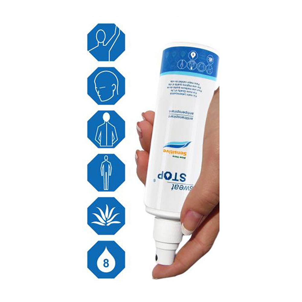 SweatStop Aloe Vera Sensitive Upside Down Spray