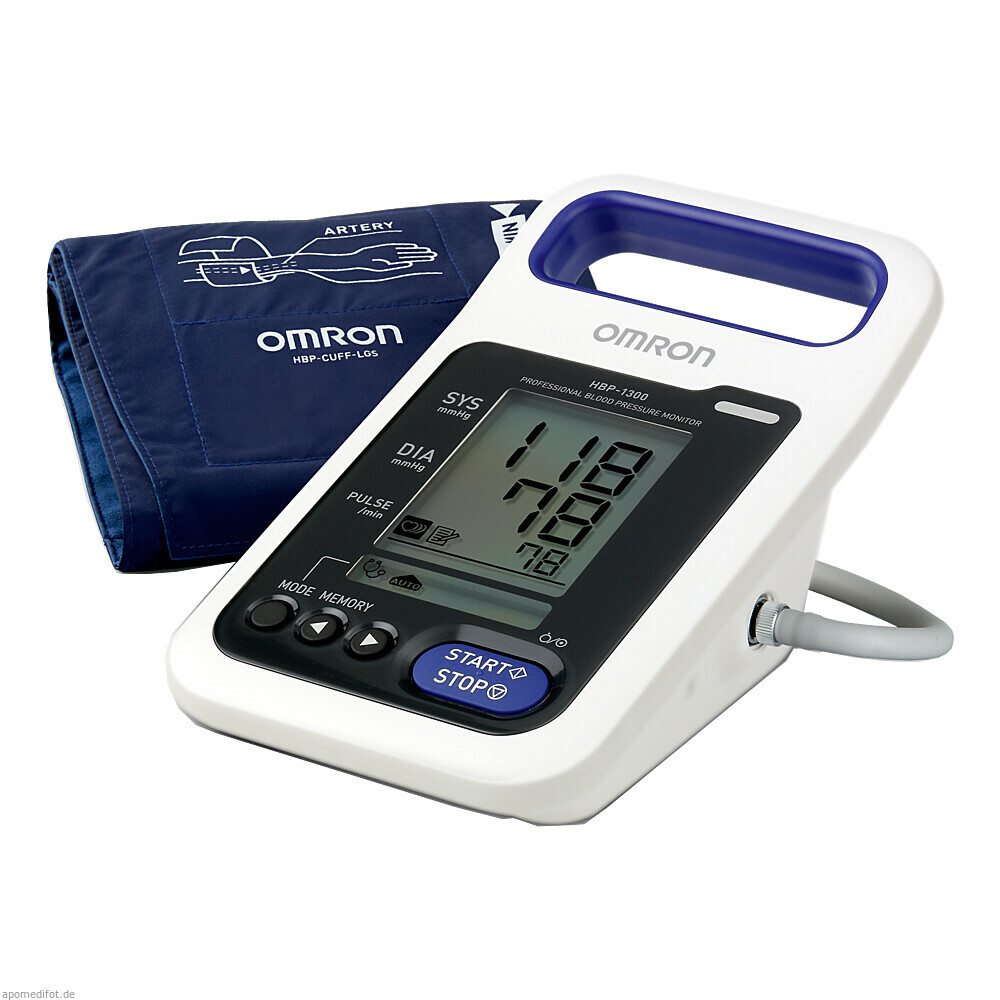 OMRON HBP-1300-E Oberarm Blutdruckmessgerät