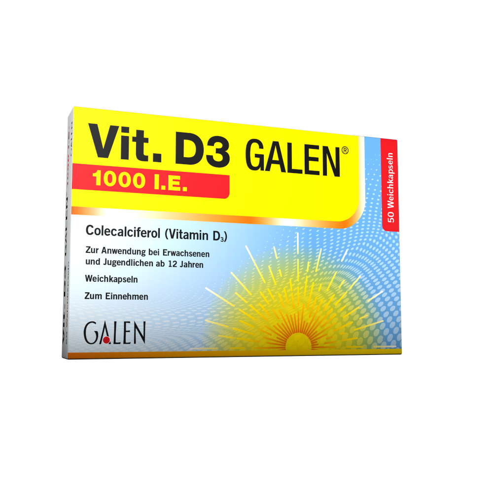 Vit. D3 GALEN 1000 I.E.